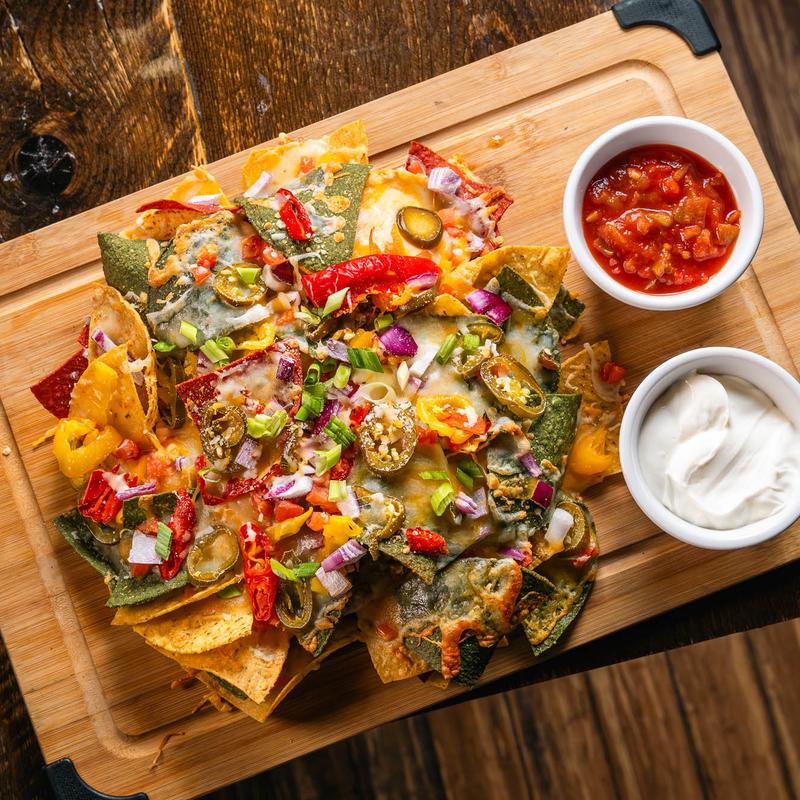 Full nachos